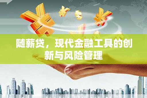 马公随薪贷，现代金融工具的创新与风险管理