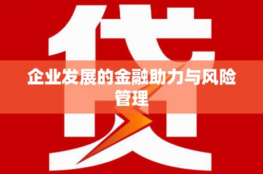 马公企业发展的金融助力与风险管理