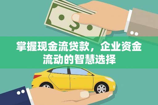 马公掌握现金流贷款，企业资金流动的智慧选择