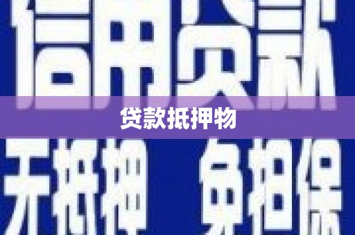 马公贷款抵押物