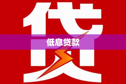 马公低息贷款