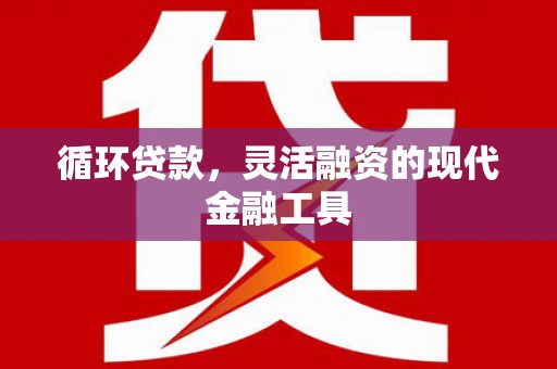 马公循环贷款，灵活融资的现代金融工具